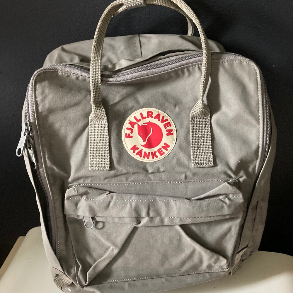Fjallraven Gray Backpack in Like New Condition!